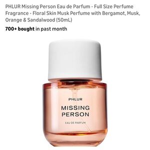 Floral Skin Musk Perfume with Bergamot and Sandalwood Sealed Box 1.7FlOz